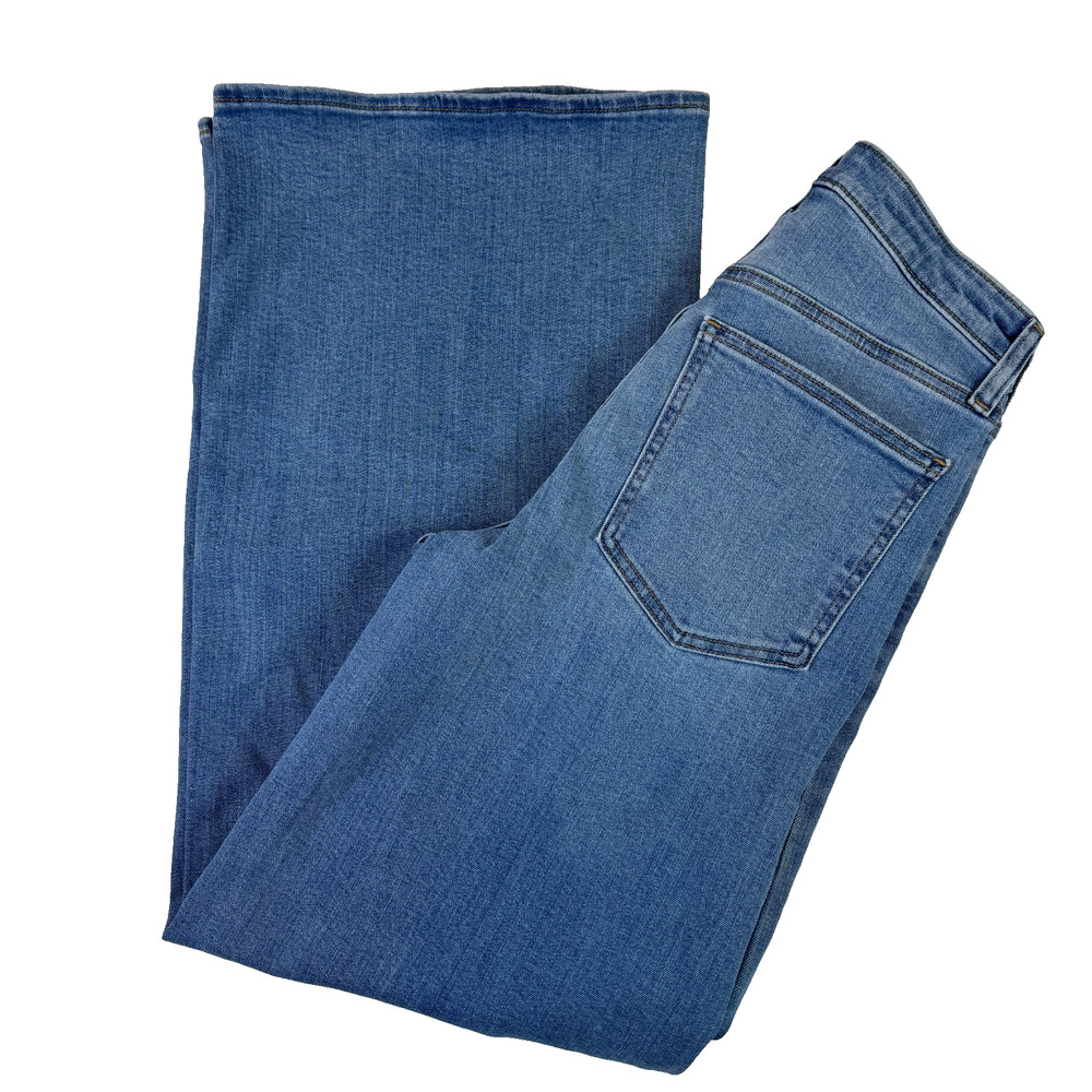 Universal Thread Womens High Rise Wide Leg Jeans Size 8 Medium Wash Denim - Picture 6 of 9